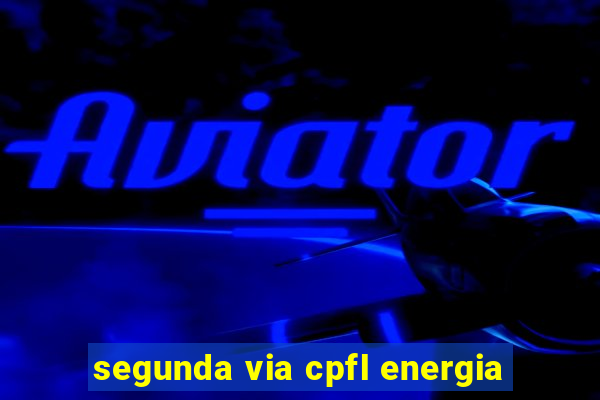 segunda via cpfl energia